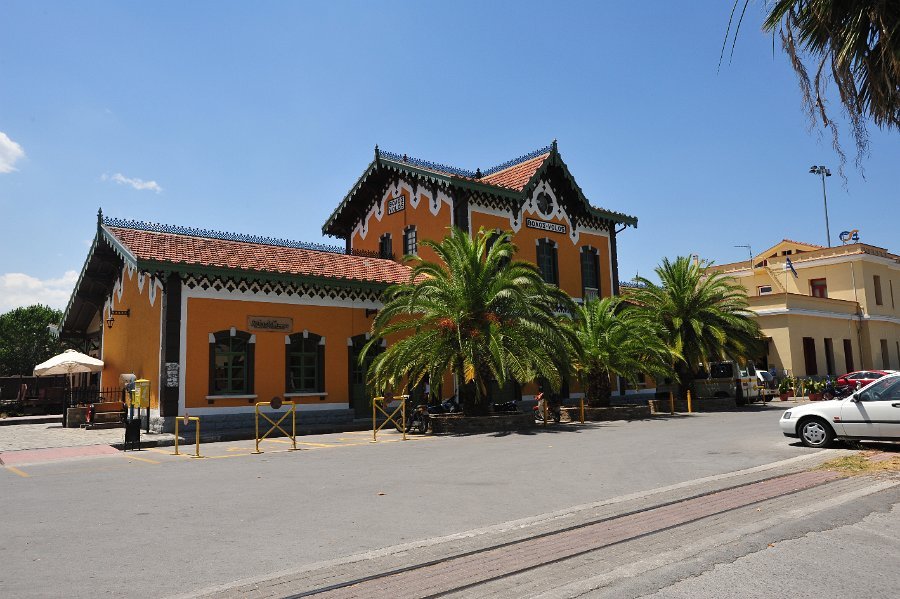 Dampflokomotiven und andere Hauptbahnhof Volos (10)